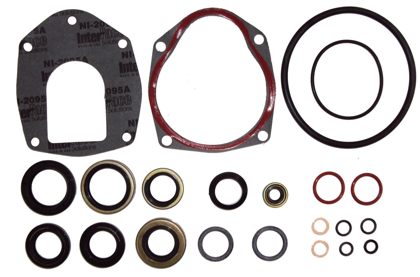 Lower Unit Gearcase Seal Kit – Fits Mercruiser Alpha I Gen II (Replaces 26-816575A3, 26-816575A1, GLM 87511, 9-74206, 18-2646-1)