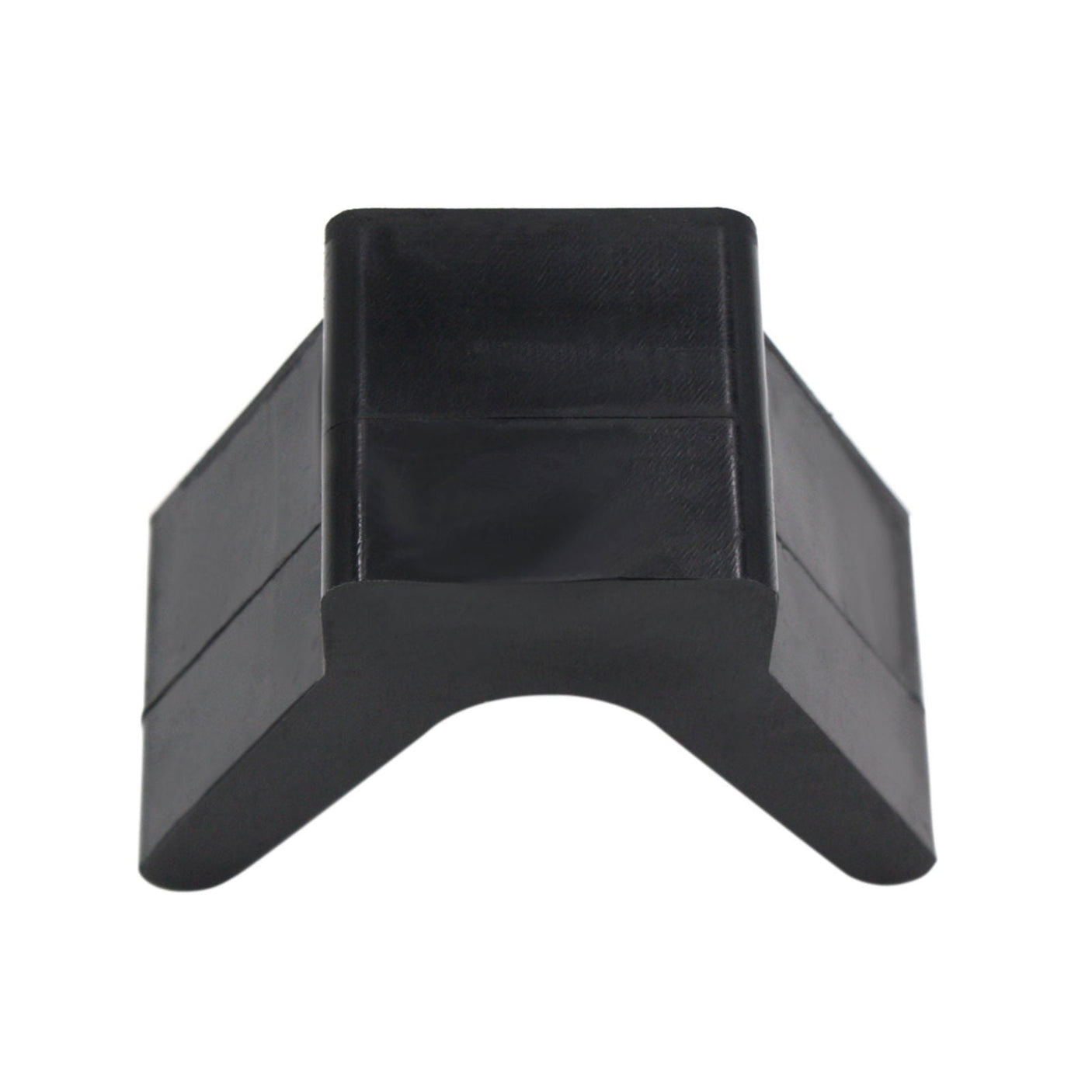 V-Style Boat Trailer Bow Stop – Polyurethane 2" Base Width, 4" V-Span (Mounting Hole: 1/2")