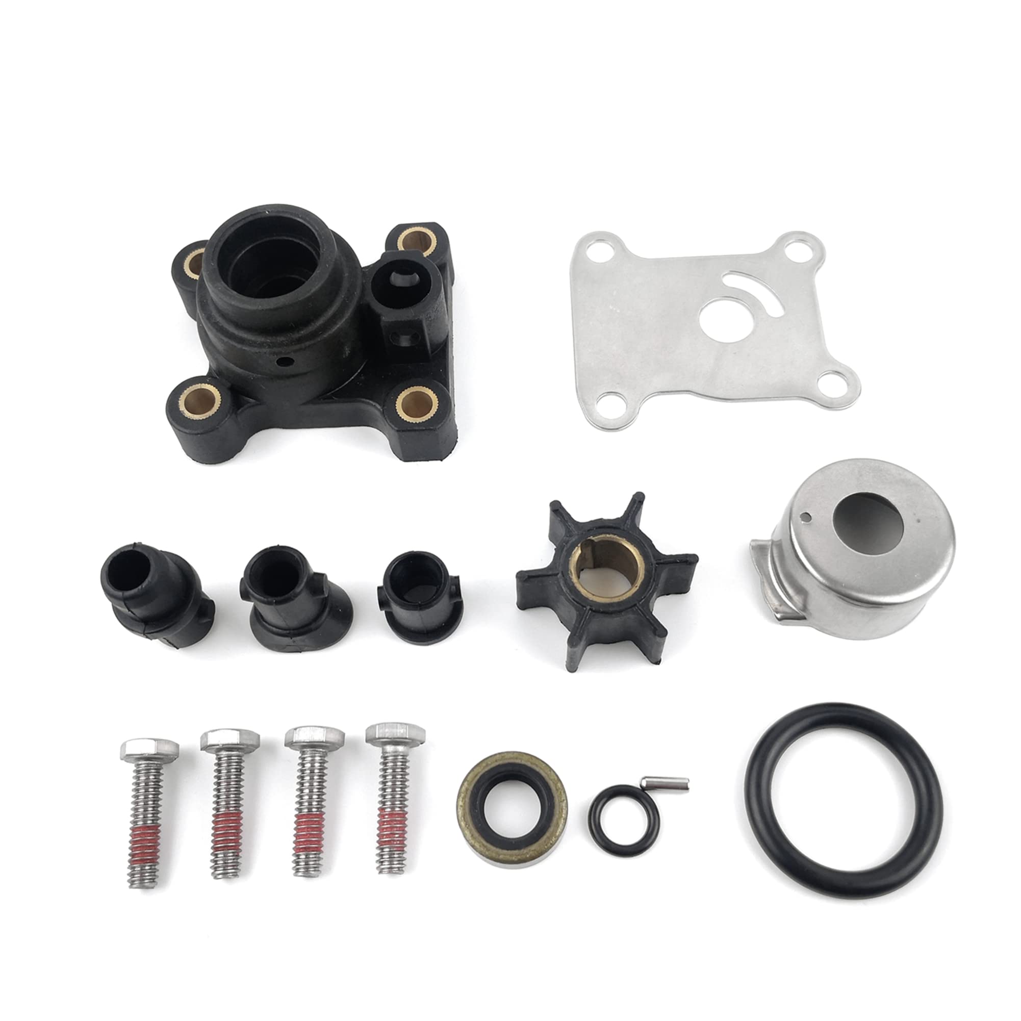 18-3327 Water Pump Impeller Kit for OMC Johnson Evinrude Outboard 8 9.9 10 15 HP Marine Engine Parts | SeaSierra