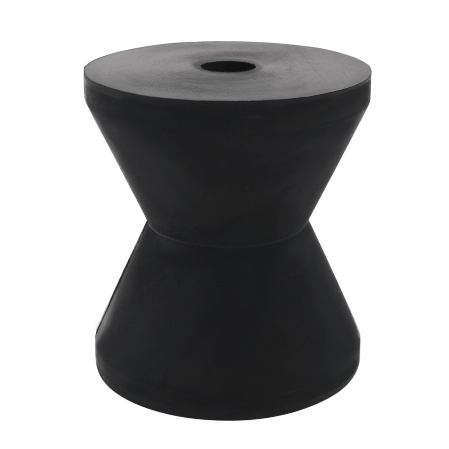 4" Amber PVC Bow Roller with 1/2" Shaft – Fits Boat Trailers (Replaces 86287)