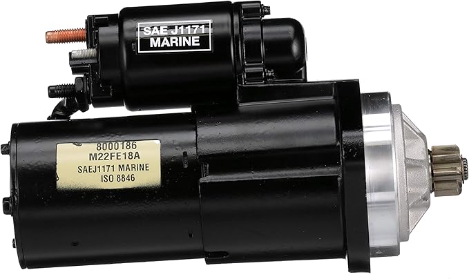 Starter Motor – Fits Mercruiser, Volvo Penta Marine Engines (Replaces 50-808011A05, 50-808011A4)