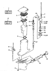 18-2799 Lower Unit Seal Kit for Yamaha 225-250 Outboard Motor | SeaSierra