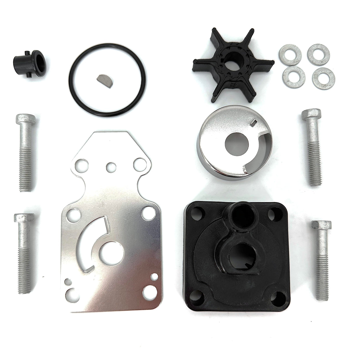 18-3433 Water Pump Kit for Yamaha 9.9 15 hp 2/4 stroke 2 cylinders Outboard 1996-2019 | SeaSierra