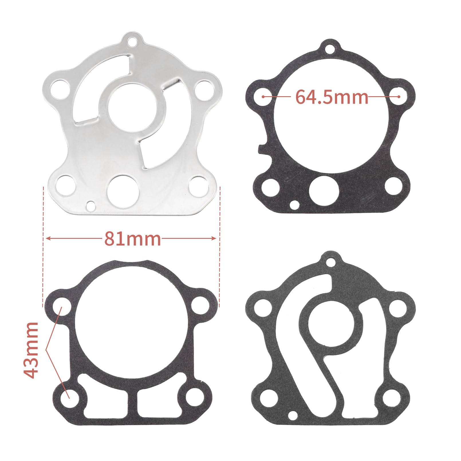 692-W0078-02-00 Water Pump Kit for Yamaha 60HP, 70HP, 75HP, 80HP, 85HP, 90HP | SeaSierra