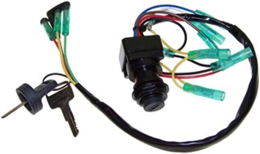 Ignition Switch Assembly – Fits Yamaha 2 & 4-Stroke Outboards 6-300 HP (Replaces 703-82510-43-00)