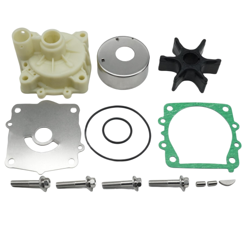 Water Pump Impeller Kit with Housing – Fits Yamaha 4-Stroke 50-115 HP Outboards (Replaces 68V-W0078-01-00)