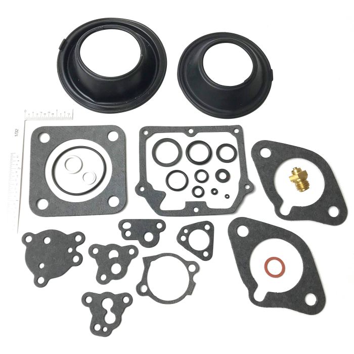 Carburetor Repair Kit – Fits Volvo Penta AQ100, 105A, 110, 115, 120, AQ130A, B, AQ165A (Replaces 875407)
