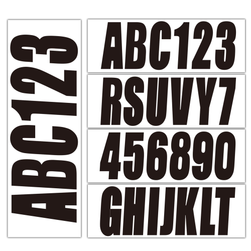 Registration Number Kit – Boats & PWC (Replaces QuickMariner, STIFFIE, Hardline Products)