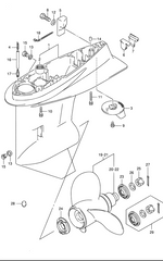 18-8374 Lower Unit Seal Kit for Suzuki 140 Hp DF140 4 Stroke | SeaSierra