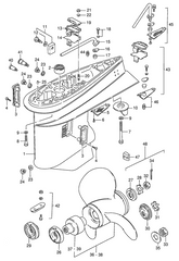 18-8338 Lower Unit Seal Kit for Suzuki 115 140 Hp DT115 DT140 2 Stroke | SeaSierra