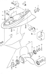 18-8381 Lower Unit Seal Kit for Suzuki Outboard 50/60hp | SeaSierra