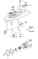 18-2584 Lower Unit Seal Kit for Volvo Penta DPS-A | SeaSierra