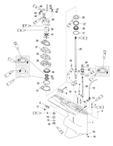 18-3320 Water Pump Service Kit for Mercury 75-220 HP Outboard Motor Sierra | SeaSierra