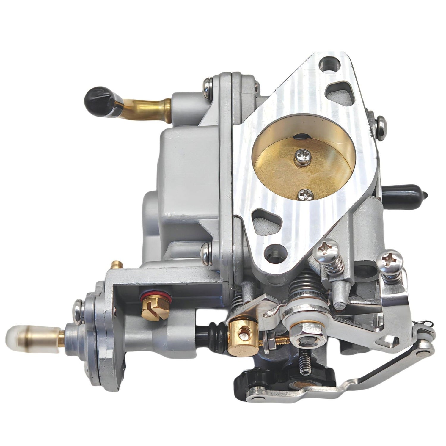 Carburetor – Fits Mercury Mariner 10HP 15HP 20HP 4-stroke (Replaces 853720T14, 853720T15, 853720T19, 853720T21, 8M0109535)
