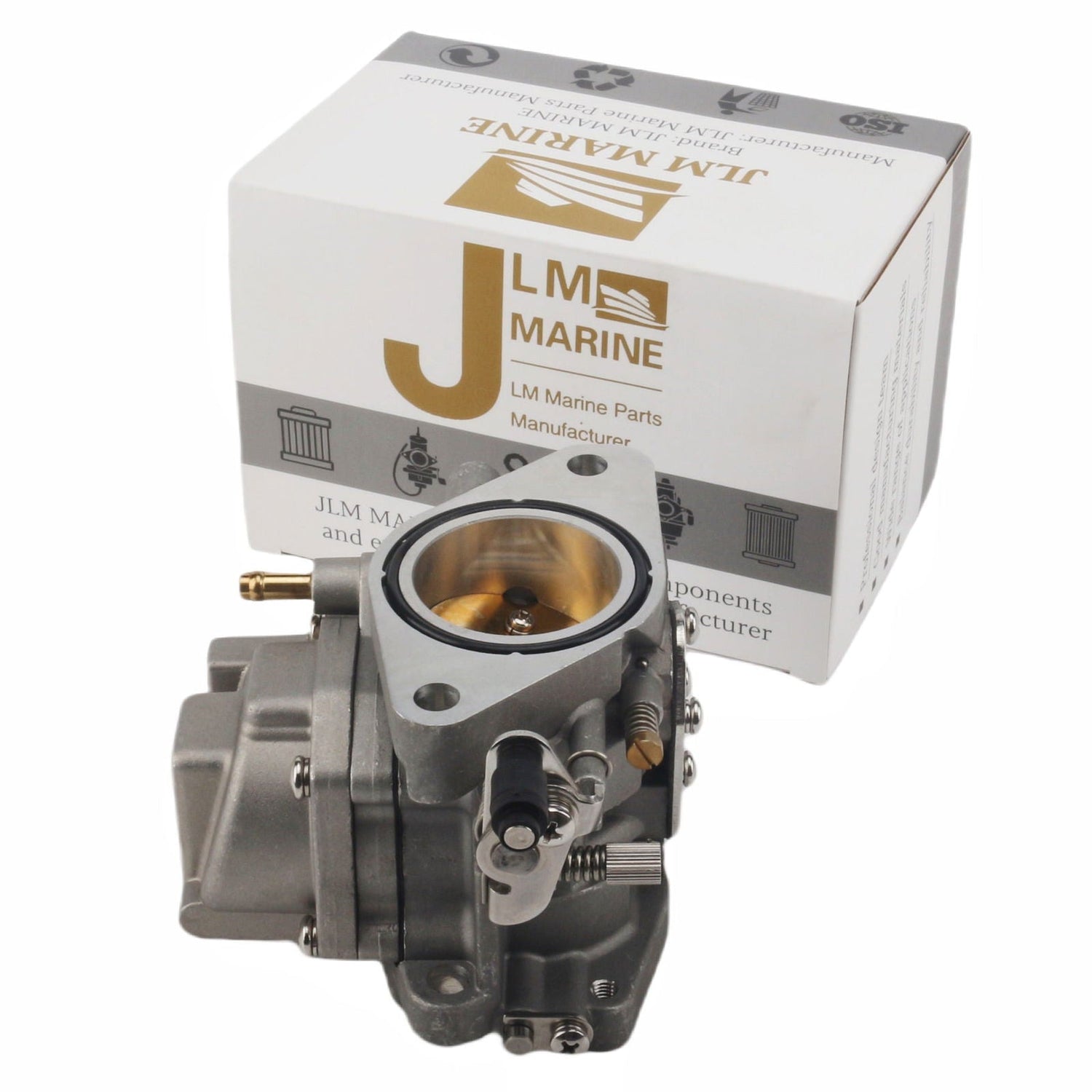 Carburetor Assembly – Fits Yamaha 40HP 2-Stroke (Replaces 66T-14301-02, 66T-14301-03)
