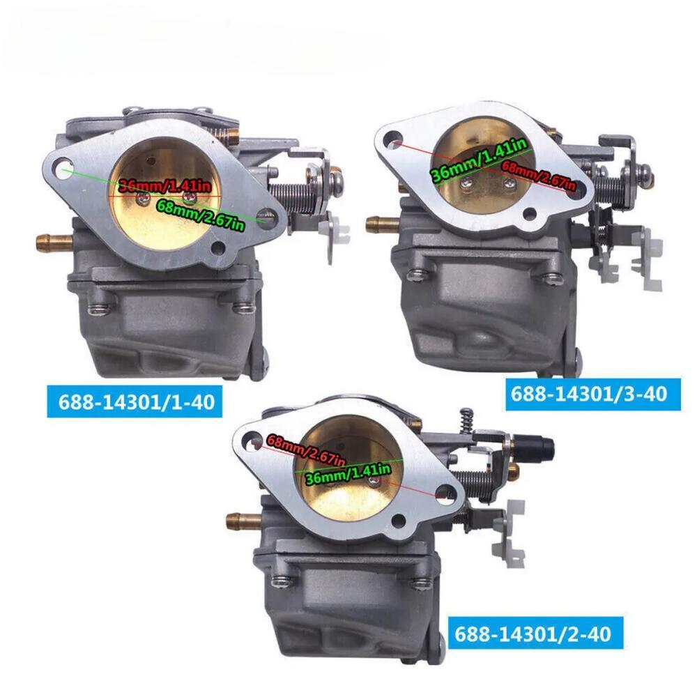 Carburetor Assembly – Sea Sierra Marine Yamaha 75-85 HP (Replaces Yamaha 688-14301-08, 688-14301-40-00, 688-14301-41-00, 688-14301-42-00)
