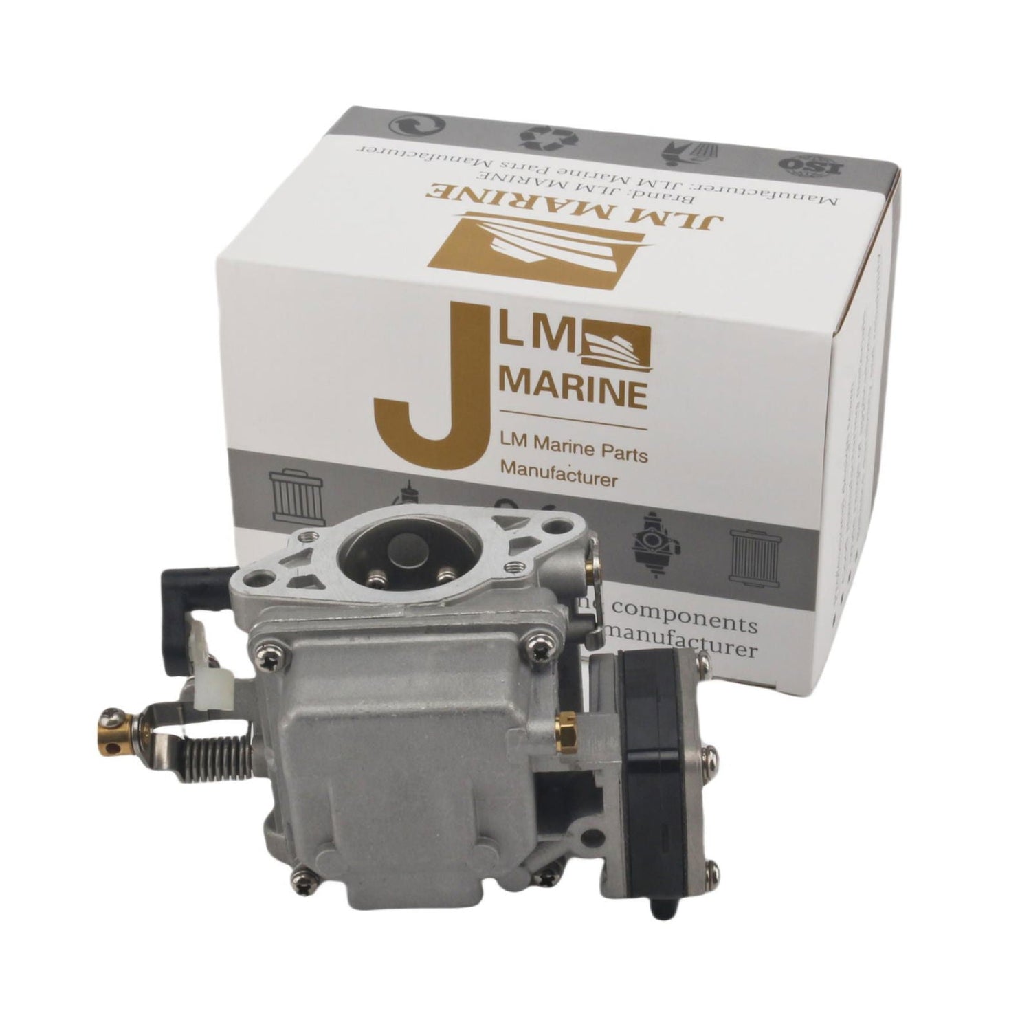 Carburetor Assembly – Fits Yamaha 2-Stroke 9.9HP & 15HP Outboard Motors (Replaces 6B4-14301-00)