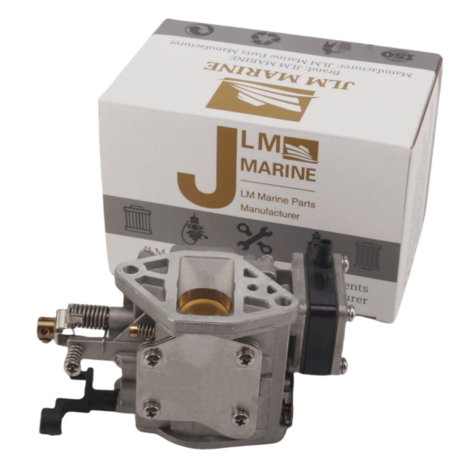 Carburetor – Fits Yamaha 9.9-15HP Two-Stroke & Four-Stroke (Replaces 63V-14301-00)