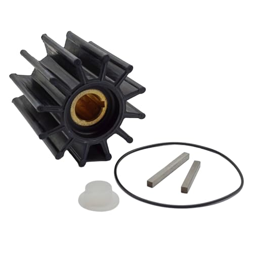 Marine Impeller Kit – Fits Sherwood, Jabsco, Johnson (Replaces 17000K-SHW, 18958-0001-P, 09-704BT-1)