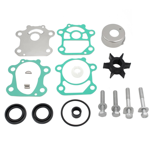 Water Pump Impeller Repair Kit – Fits Yamaha 70 HP F70A 4-Stroke (Replaces 6CJ-W0078-00-00, 6CJ-W0078-01-00)