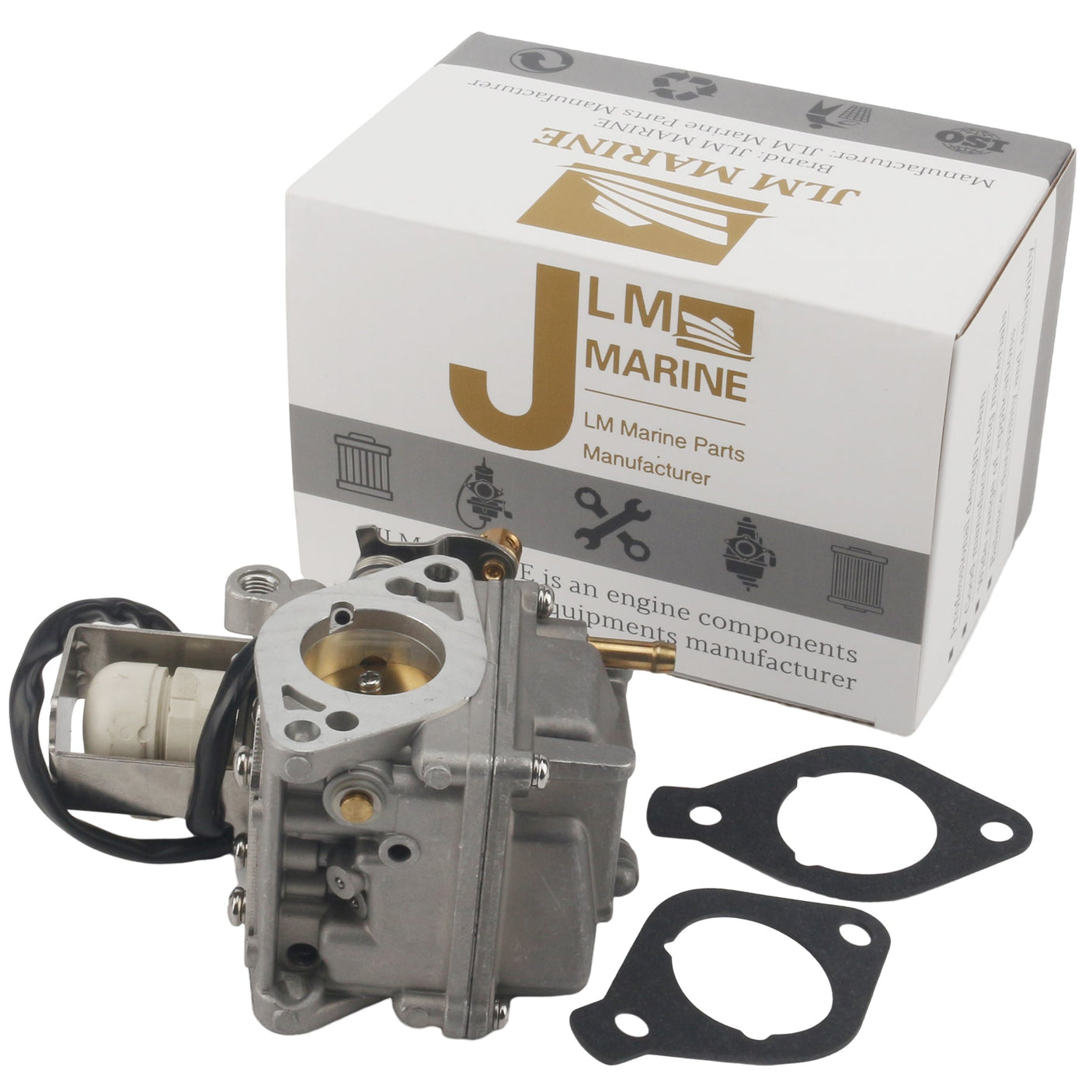Carburetor Assembly – Fits Yamaha/Parsun 15-20 HP 4-Stroke (Replaces 6AH-14301-00)