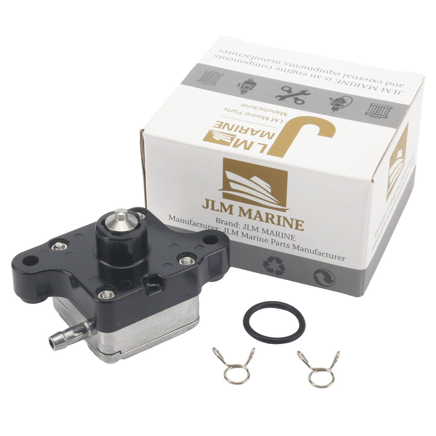 Fuel Pump Assembly – Fits Yamaha 6HP-9.9HP 4-Stroke (Replaces Yamaha 68T-24410-01-00, 68T-24410-02-00, 68T-24410-00-00)