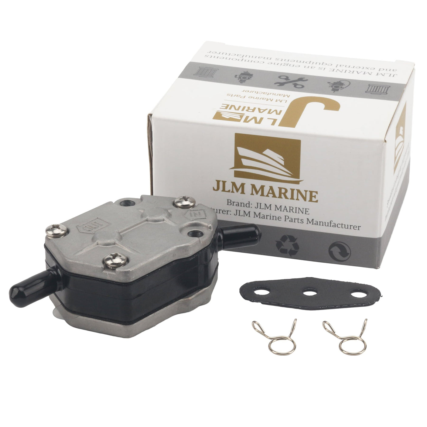 Fuel Pump Assembly – Fits Mercury/Mariner 15-55HP 2-Stroke Outboards (Replaces 43113T, 43113M)