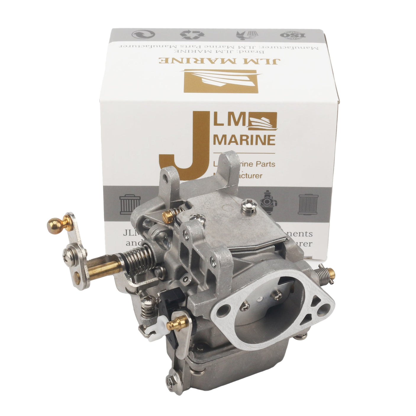 Carburetor – Fits Yamaha 25HP/30HP 2-Stroke (Replaces 61N-14301, 69P-14301)