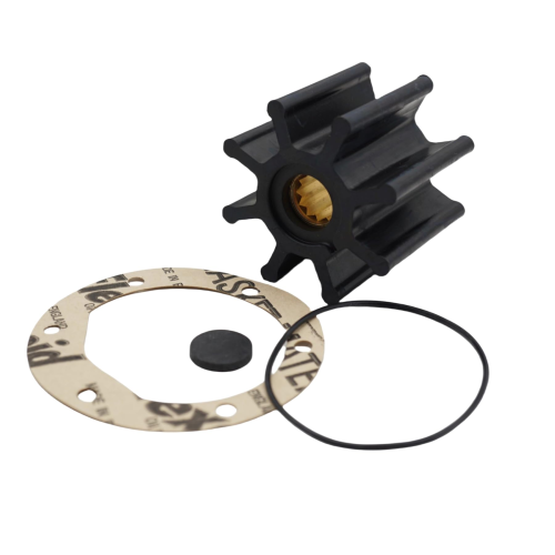 Water Pump Impeller Kit – Fits Jabsco/Johnson, Volvo Penta, Yanmar (Replaces 920-0003, 09-1028B-9, 3841697)