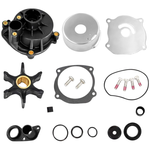 Water Pump Impeller Repair Kit – Fits Johnson/Evinrude V4/V6/V8 90-225 HP (Replaces OMC 5001594, 390768)
