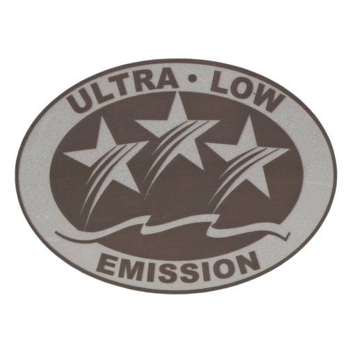 Ultra Low Emission 3-Star California Outboard Graphic Sticker Decal – Fits Mercury, Honda, Yamaha & Other Brands