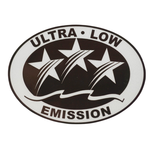 Ultra Low Emission 3-Star California Decal – Fits Mercury, Yamaha, Honda, Suzuki, Tohatsu, Evinrude Outboards (Replaces DOT Compliance Labels)