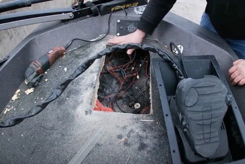 Trolling Motor Foot Pedal Tray – Fits Minn Kota Corded Foot Pedals (100RTMP)