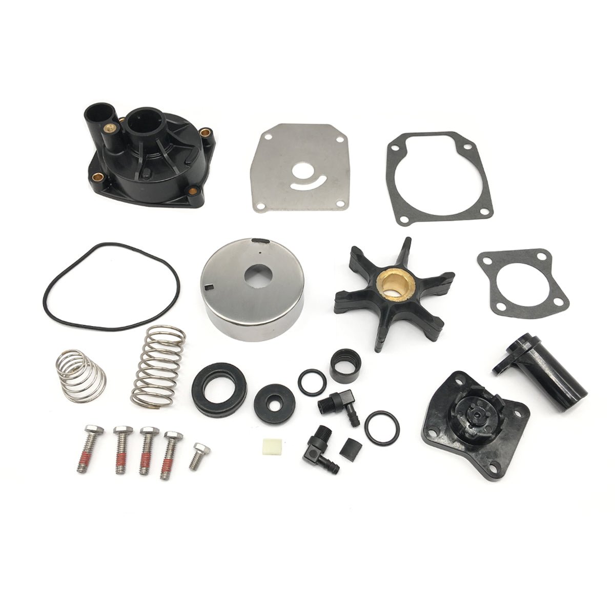 Water Pump Impeller Kit – Fits Johnson/Evinrude 40-50 HP (Replaces Sierra 18-3454, Johnson/Evinrude 438592, 433548, 433549, 777805)