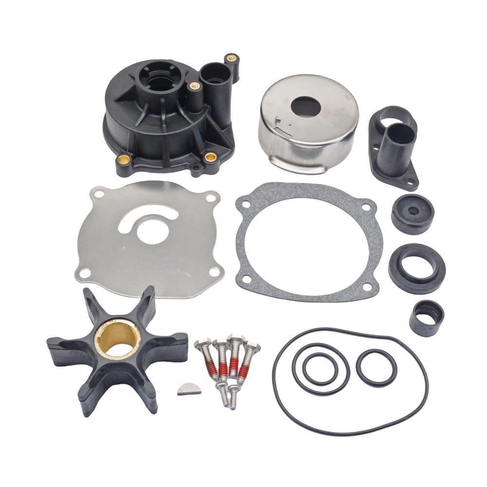 Water Pump Impeller Kit with Housing – Fits Johnson/Evinrude V4 & V6 Outboards (Replaces 395073, 388644, 389158, 777813)