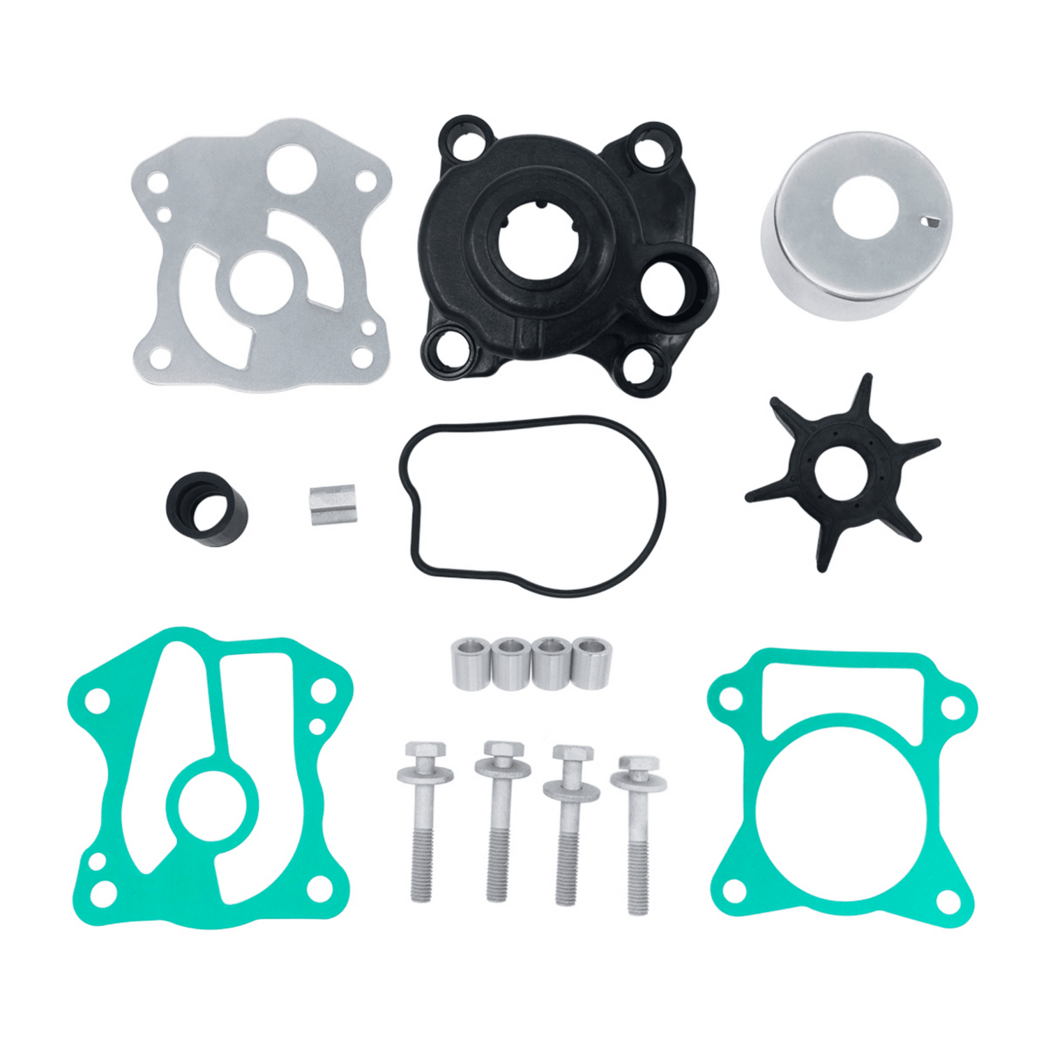 Water Pump Impeller Kit – Fits Honda Outboard 35-50 HP (Replaces 06193-ZV5-020)