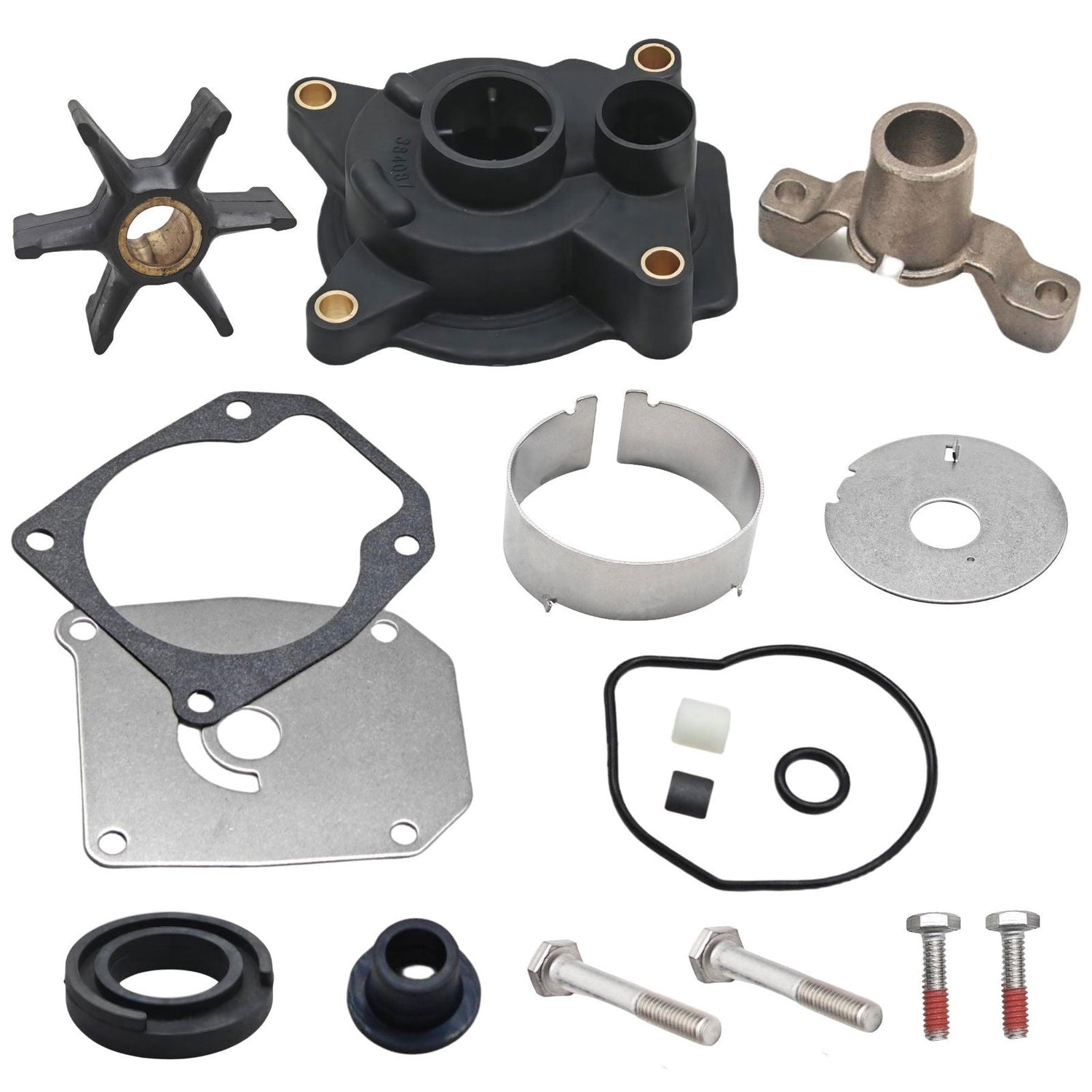 Water Pump Impeller Kit – Fits Johnson/Evinrude 35–60 HP (Replaces 439077, 396933, 390770, 396932, 391635, 777808)