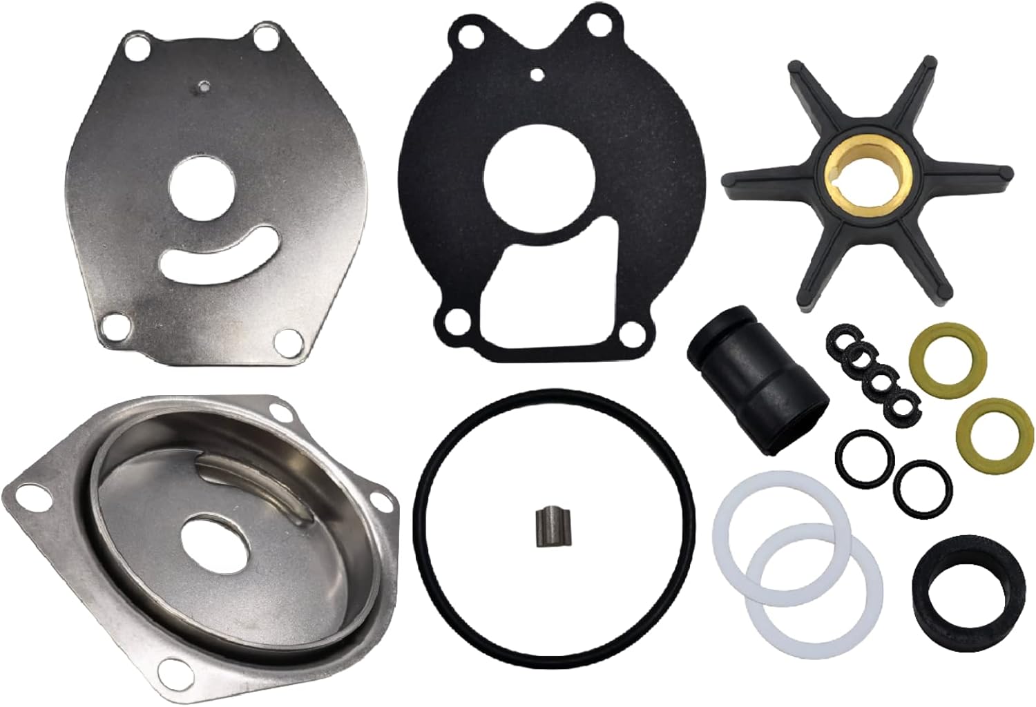 Water Pump Impeller Kit – Fits Mercury/Mariner 9.9-25 HP (Replaces 46-99157T2, 85098A2, 99157A2)