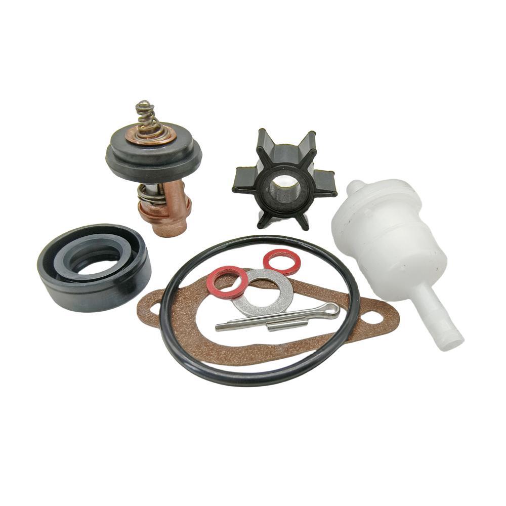 Water Pump Impeller Kit – Fits Mercury/Tohatsu 4/5/6 HP 4-Stroke (Replaces 8M0120836, 3GR-87500-0)