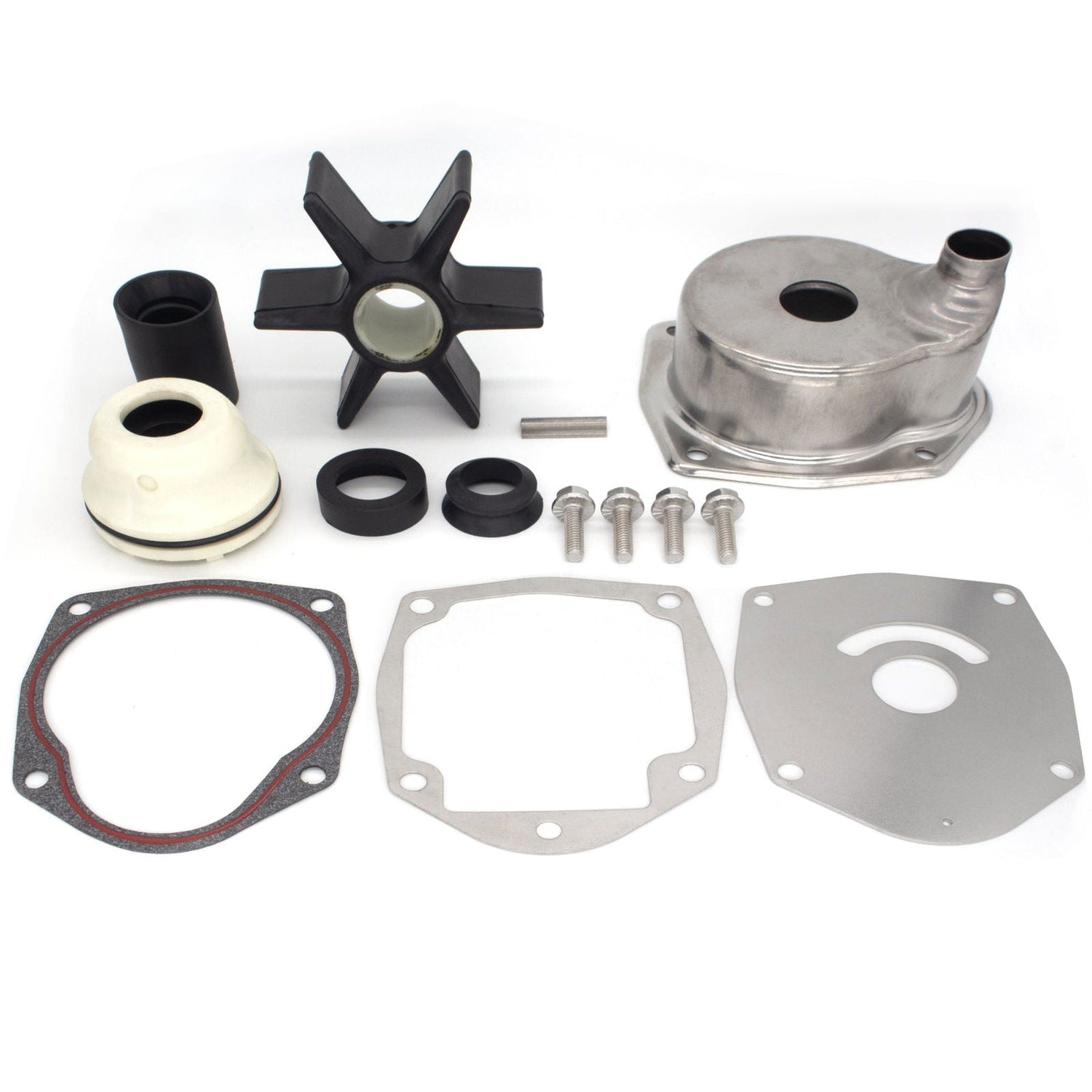 Water Pump Repair Kit – Fits Mercury 75–150 HP 4-Stroke Outboards (Replaces 8M0094529, 8M0094259, 8M0057715)
