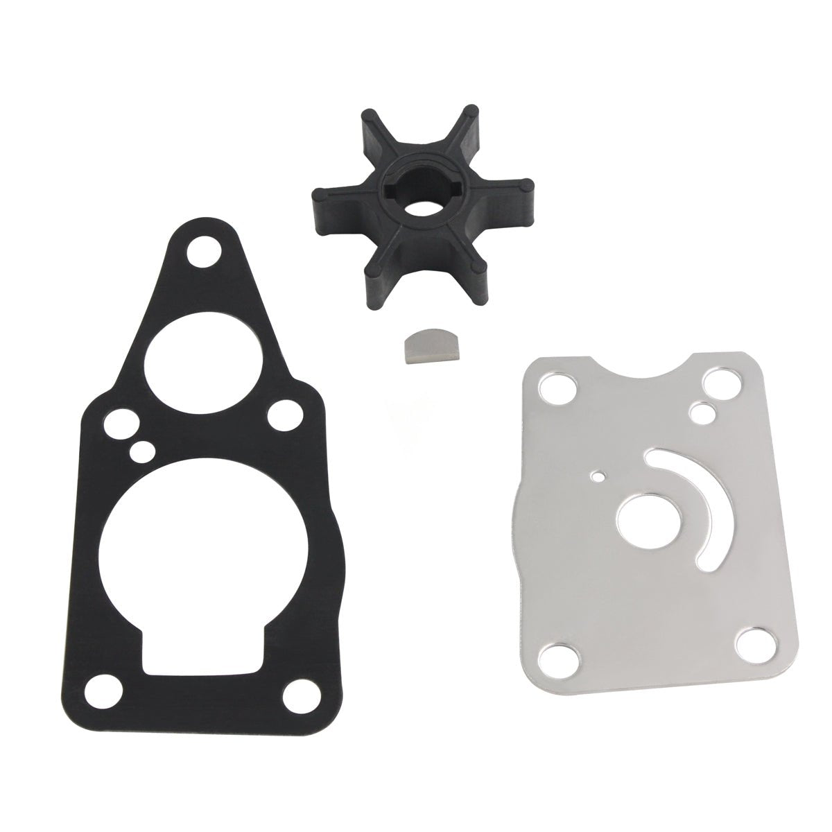 Water Pump Impeller Kit – Fits Suzuki 2-Stroke 4-5 HP (Replaces Suzuki 17400-98650, 17400-98652)