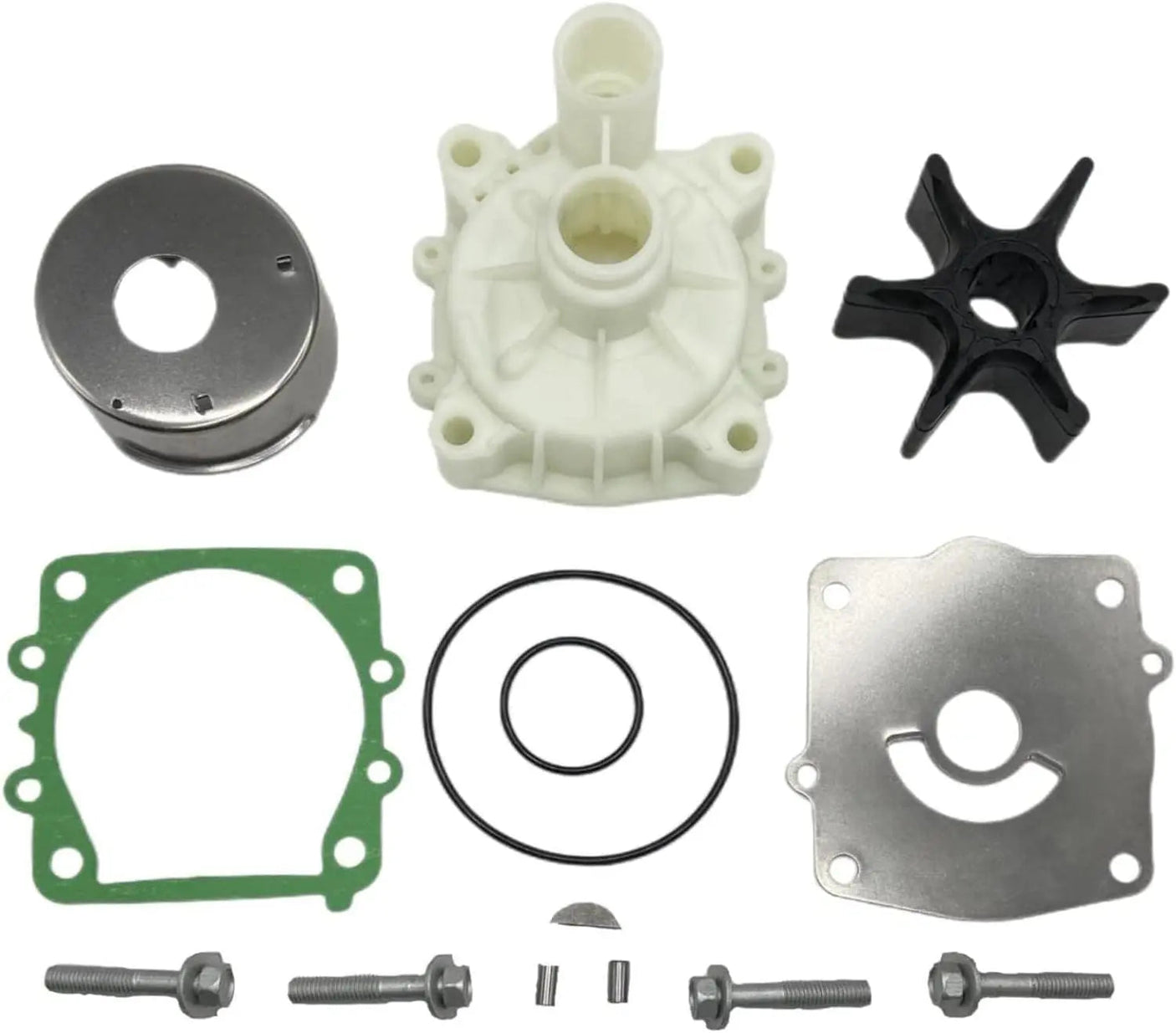 Water Pump Impeller Repair Kit – Fits Yamaha 150-300 HP (Replaces 61A-W0078-A2-00, 61A-W0078-A3-00)