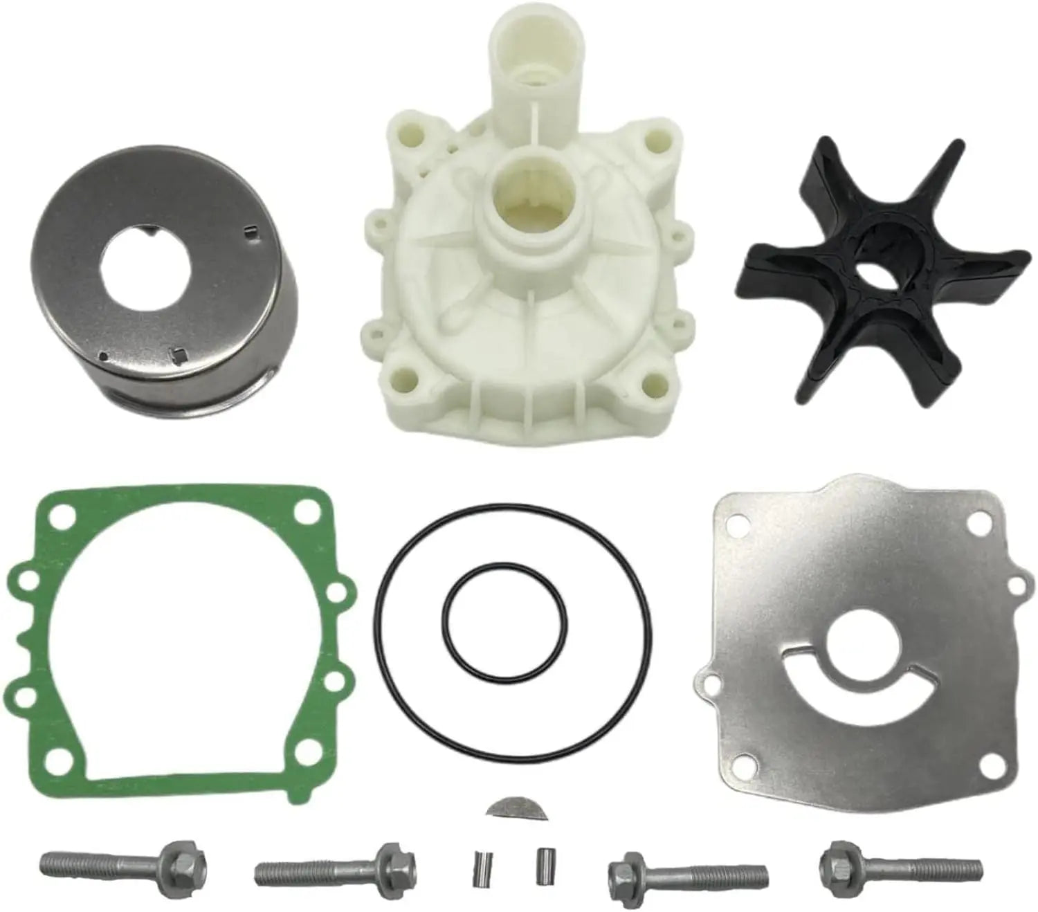 Water Pump Impeller Repair Kit – Fits Yamaha 150-300 HP (Replaces 61A-W0078-A2-00, 61A-W0078-A3-00)