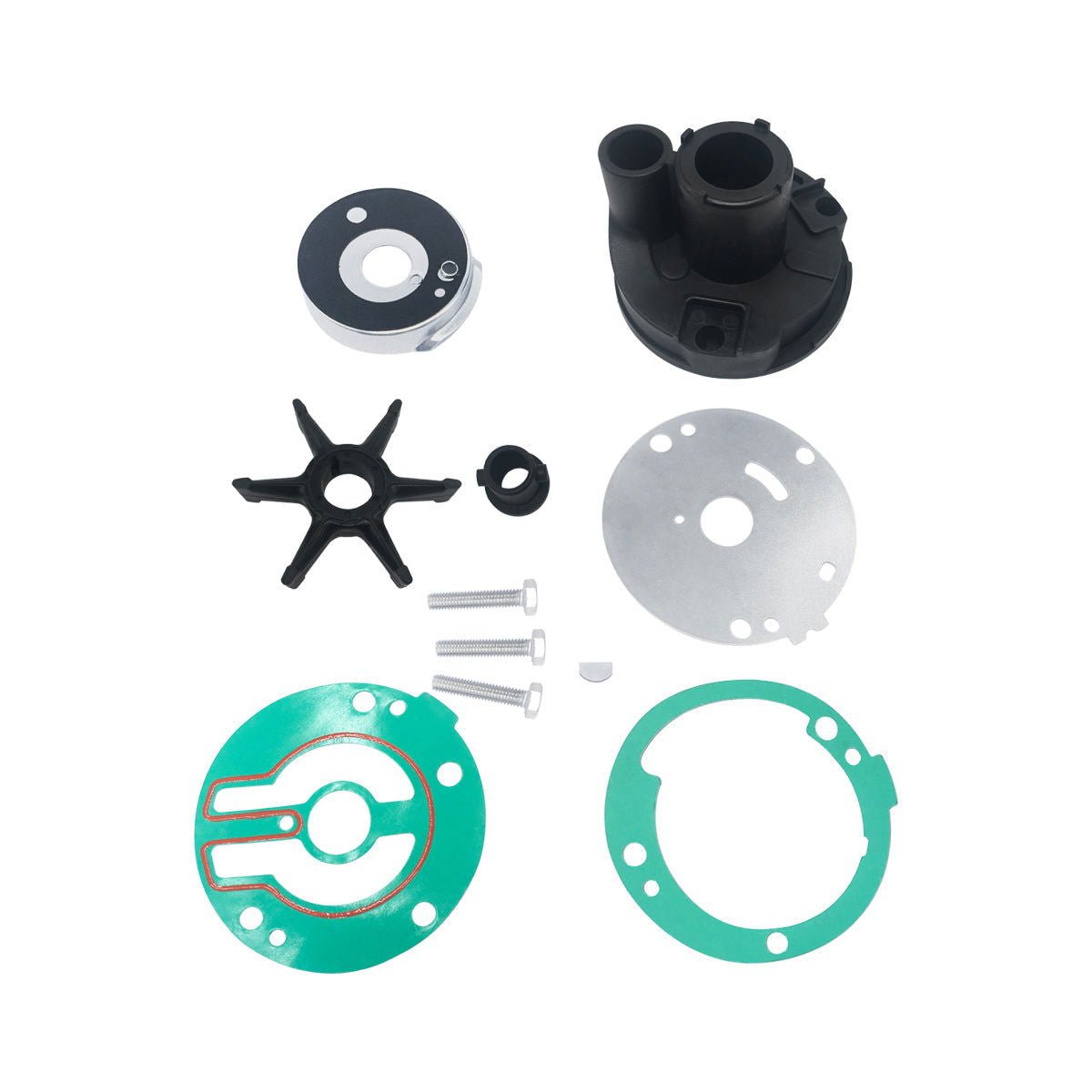 Water Pump Impeller Kit – Fits Yamaha & Mariner 20-30 HP (Replaces 689-W0078-A6/A4, 18-3426/3427)