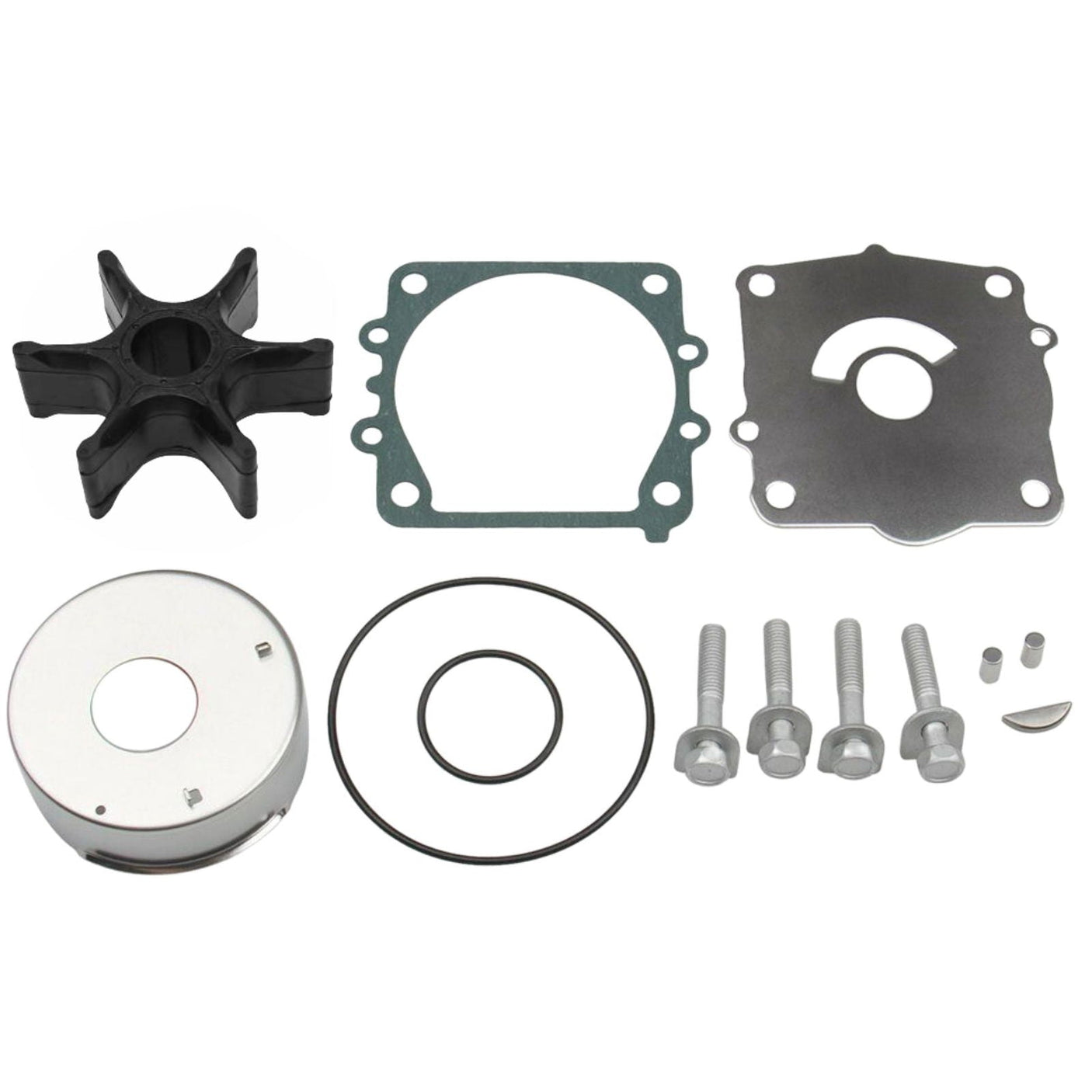 Water Pump Impeller Kit – Fits Yamaha 50-130 HP 4-Stroke Outboards (Replaces 68V-W0078-00-00, 68V-W0078-01-00)