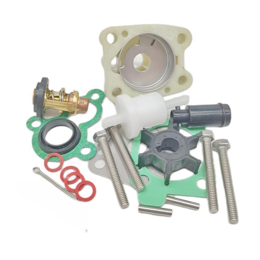 Water Pump Impeller Kit – Fits Yamaha 4HP, 5HP, 6HP Four-Stroke Outboards (Replaces 6BX-WG078-00, 6EE-W0078-00, 6EE-W0078-01)