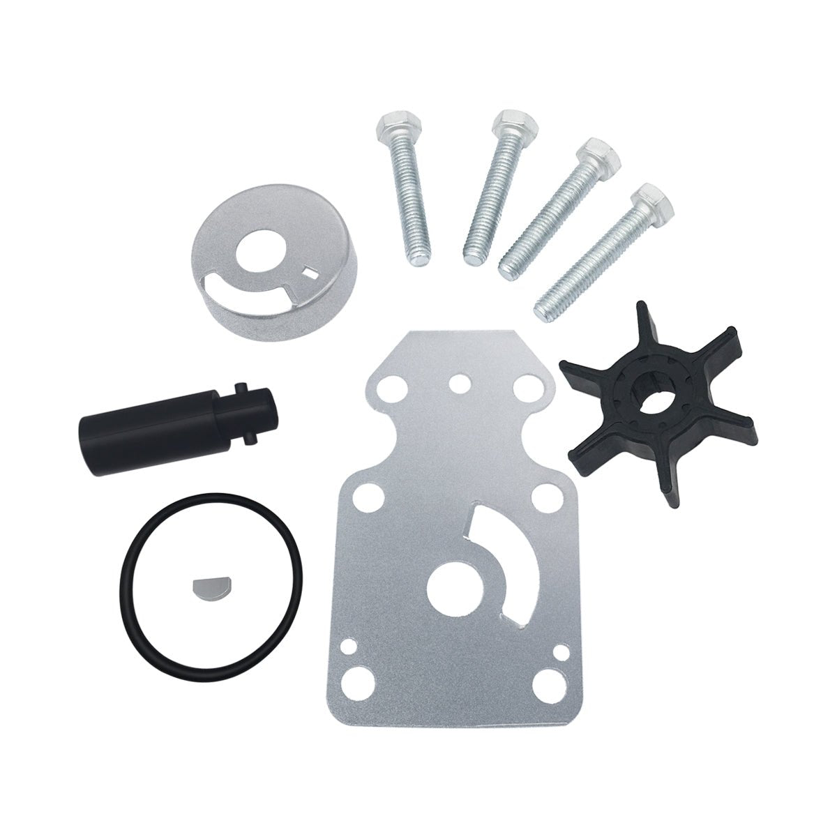 Water Pump Impeller Repair Kit – Fits Yamaha 8HP/9.9HP (Replaces 68T-W0078-00-00, 18-3450)