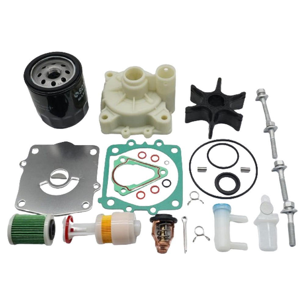 Water Pump Impeller Kit – Fits Yamaha 70-300 HP (Replaces 67F-12411-01-00, 67F-12411-00-00, 6CB-12411-00-00)