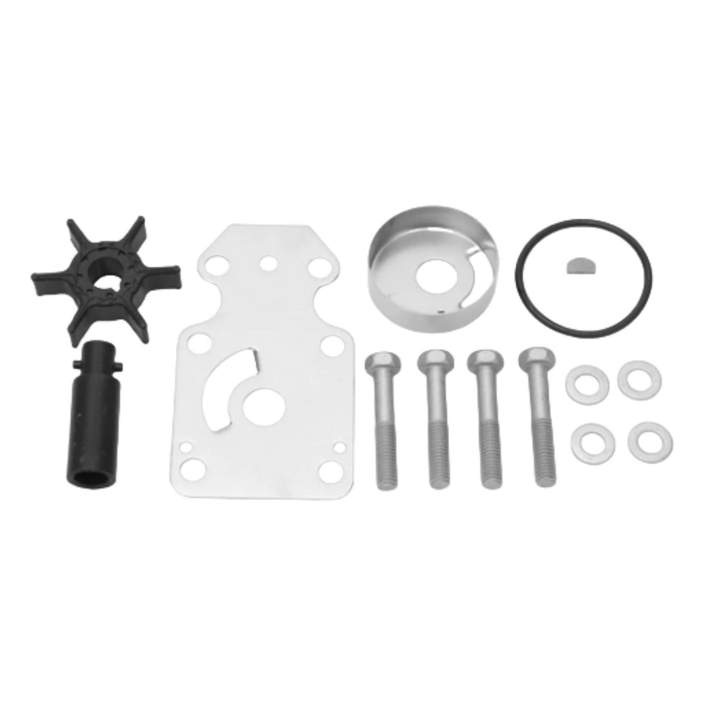 Water Pump Impeller Kit – Fits Yamaha 8/9.9HP 4-Stroke Outboard (Replaces 69G-W0078-02-00, 18-3450, 9-48613)