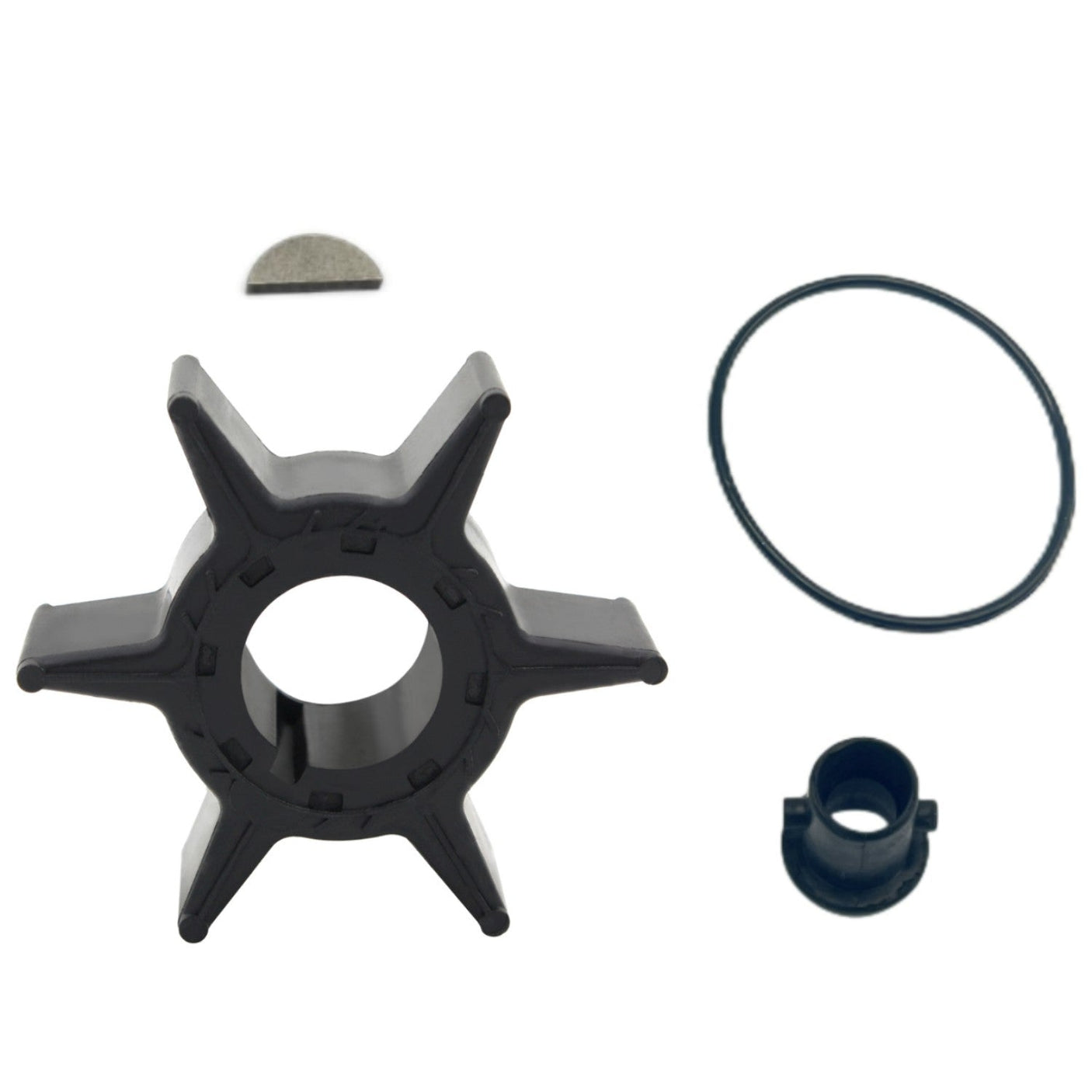 Water Pump Impeller Repair Kit – Fits Yamaha 9.9–25HP Outboards (Replaces 61N-W0078-01-00)